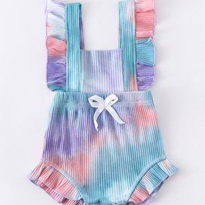 Free Girl TieDye romper